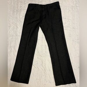 Vintage Wrangler Men's heathered Black dress pants 36x31 Rancher Western USA
